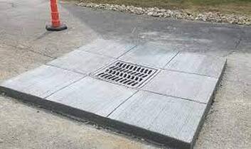 Concrete catch basin repair